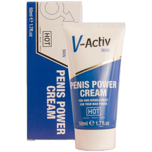 Crème stimulante pour le pénis v-activ pour hommes 50 ml – HOT