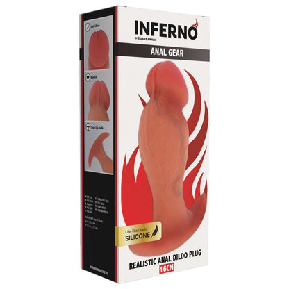 Inferno plug anal réaliste 16 cm – Hidden Desire