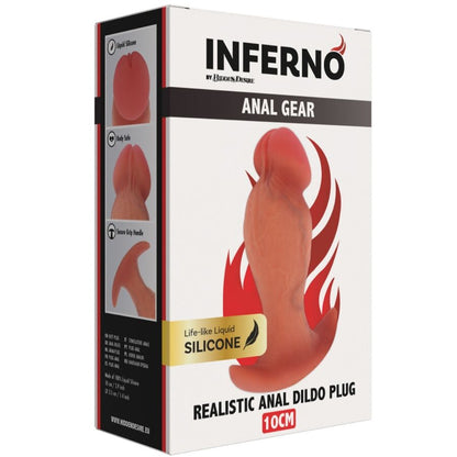 Inferno plug anal réaliste 10 cm – Hidden Desire