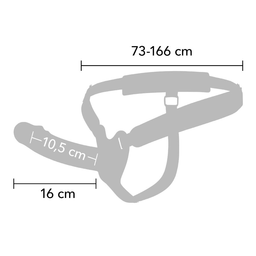 Vibrateur inferno manchon pénis vibrant avec strap-on 16 cm – Hidden Desire