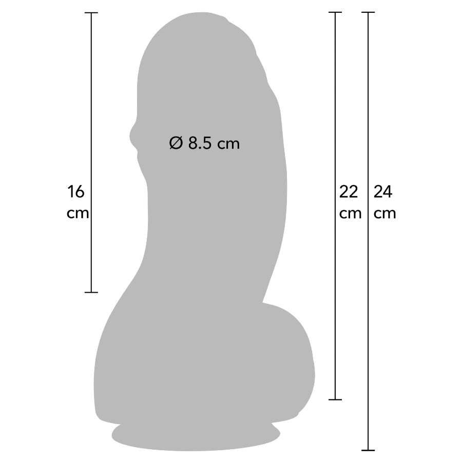 Inferno godemichet fat boys 22 cm – Hidden Desire