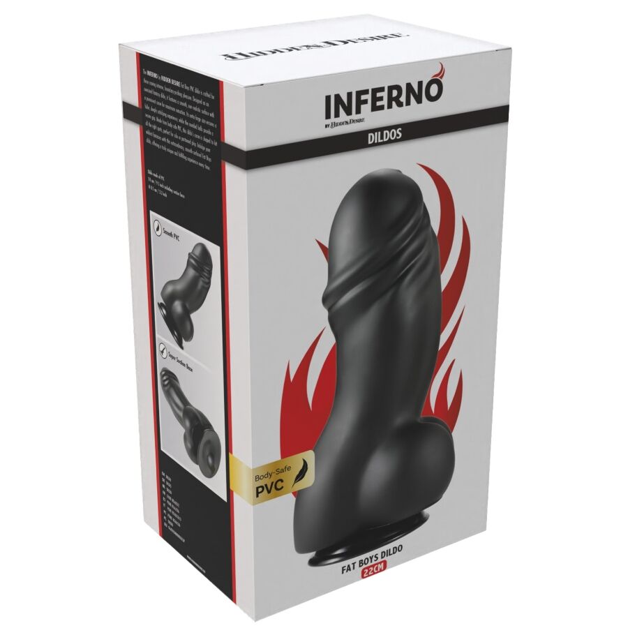 Inferno godemichet fat boys 22 cm – Hidden Desire