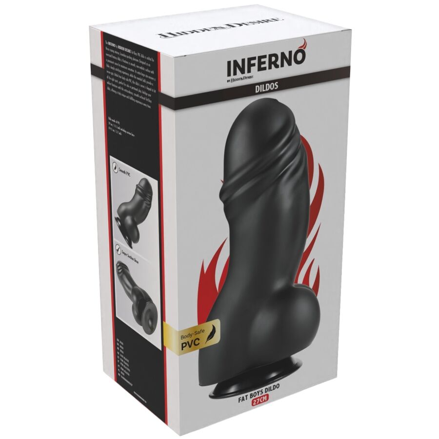 Inferno godemichet fat boys 27 cm – Hidden Desire