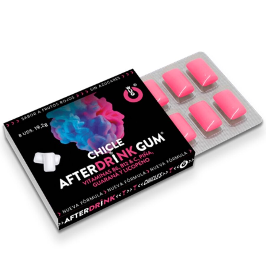 After drink gueule de bois après la soirée 1 x 8 unités – Wug Gum