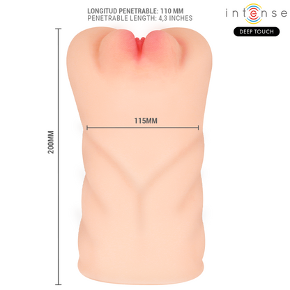 Krista masturbateur vaginal avec succion vibration et effet vocal 1,2 kg – Intense Deep Touch