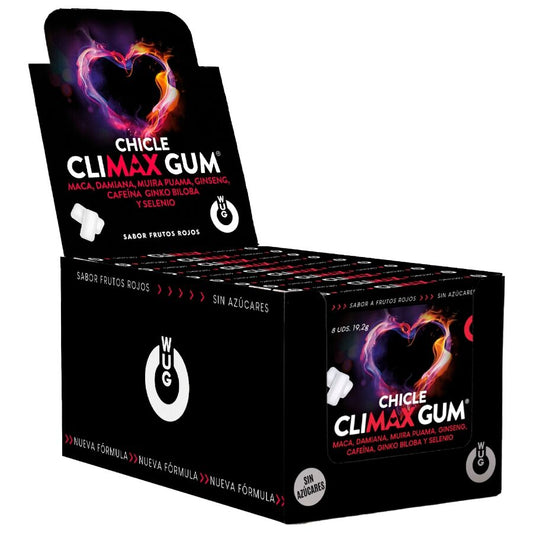 Climax | présentoir 12 x 8 unités – Wug Sex Sense