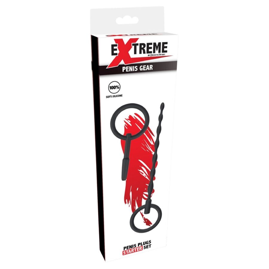 Plug anal extreme starter set de plugs urétraux 2 unités – Hidden Desire