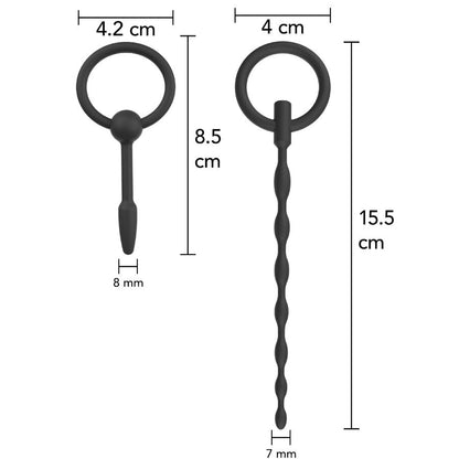 Plug anal extreme starter set de plugs urétraux 2 unités – Hidden Desire