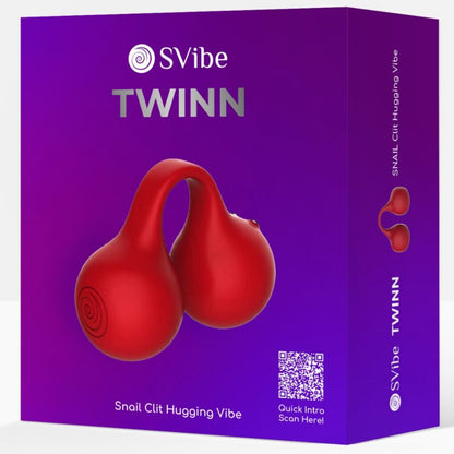 Twinn vibrateur à doigts cerise – Snail Vibe