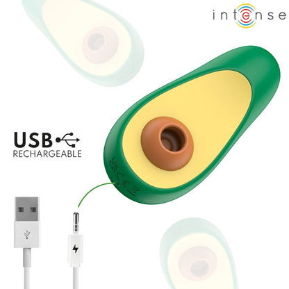 Stimulateur clitoridien waki stimulateur de succion clitoriale avocado – Intense