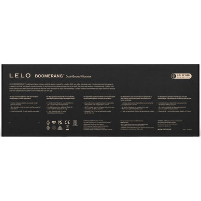 Boomerang vibrateur double extension rouge corail – Lelo