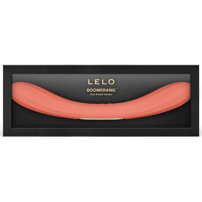 Boomerang vibrateur double extension rouge corail – Lelo
