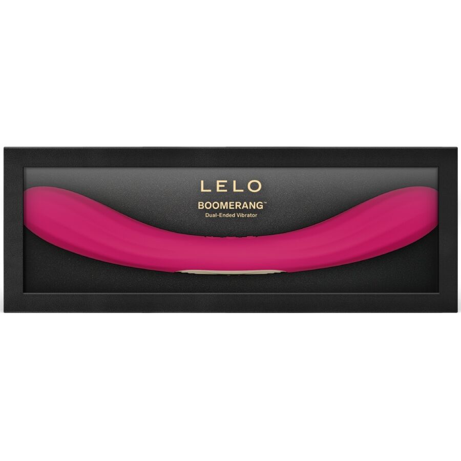 Boomerang vibrateur à double extrémité cerise – Lelo