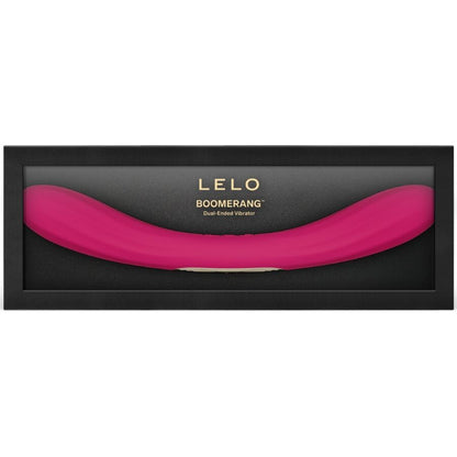 Boomerang vibrateur à double extrémité cerise – Lelo