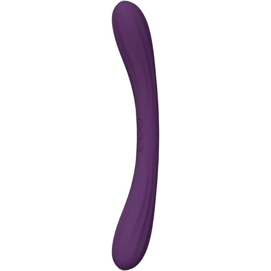 Boomerang vibrateur à double extrémité violet – Lelo