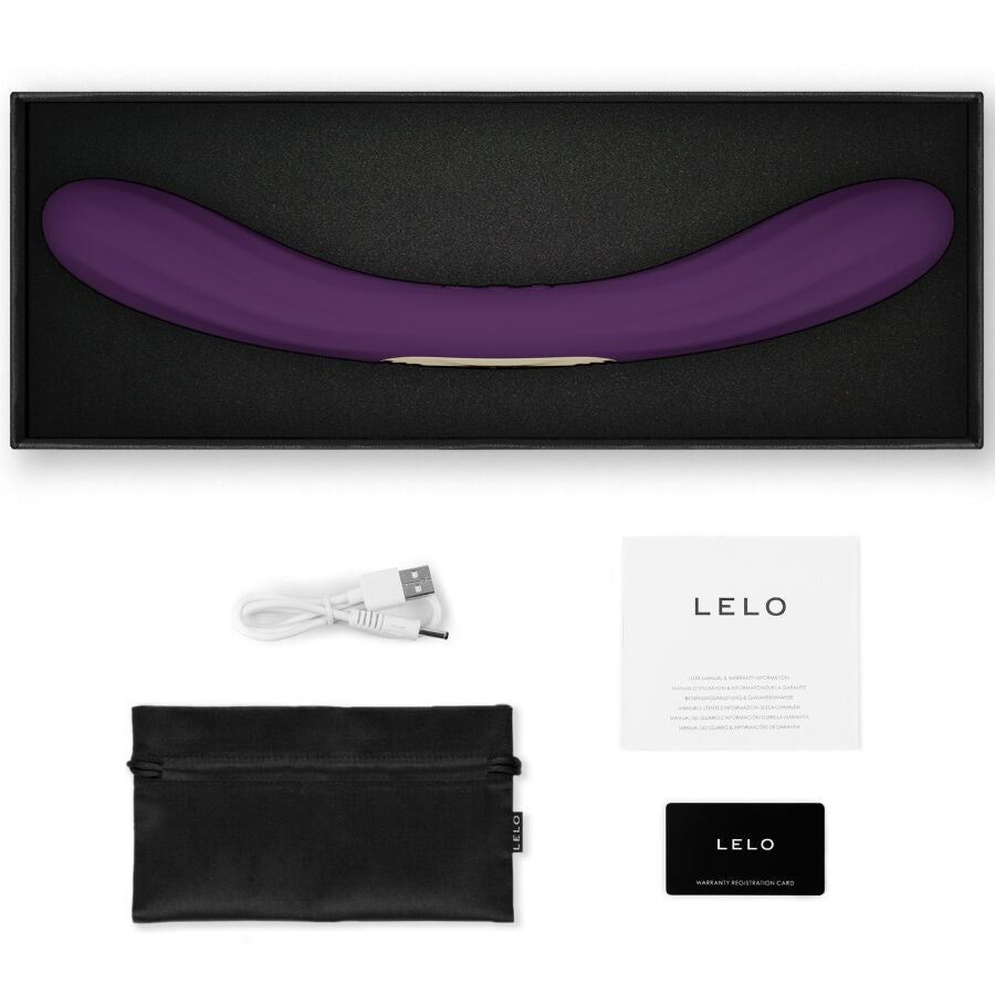 Boomerang vibrateur à double extrémité violet – Lelo