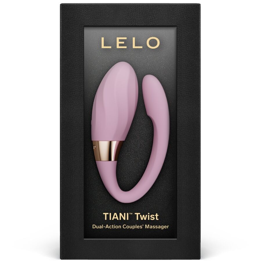 Tiani twist vibrateur pour couples rose pâle – Lelo