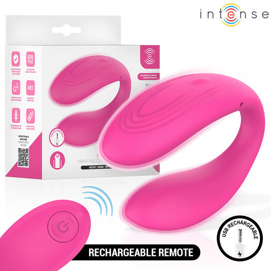 Vibrateur nora stimulateur à pince vibrante rose – Intense