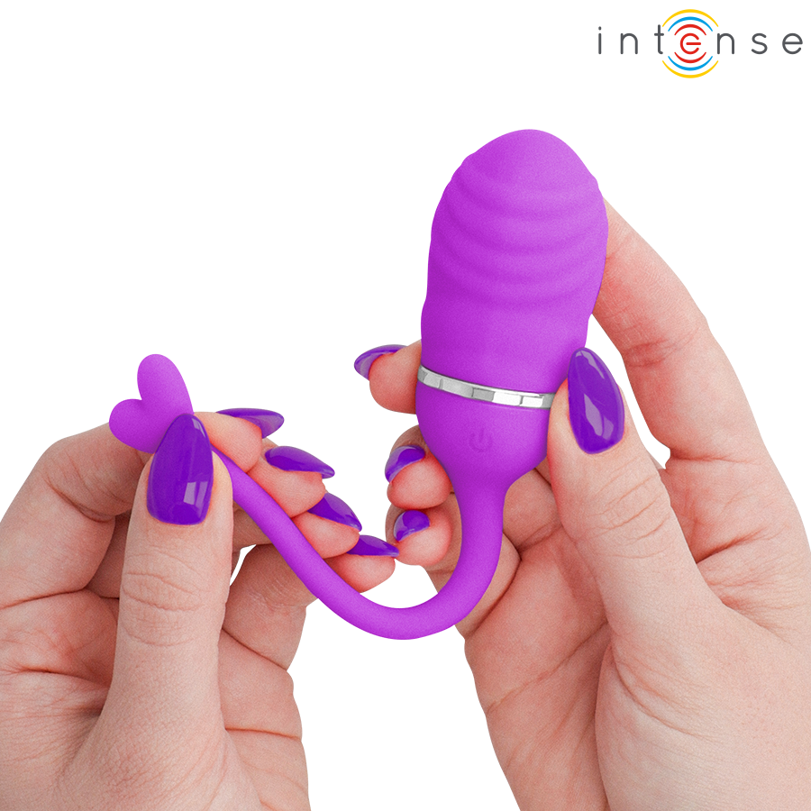 Vibrateur sookie œuf vibrant à télécommande violet – Intense