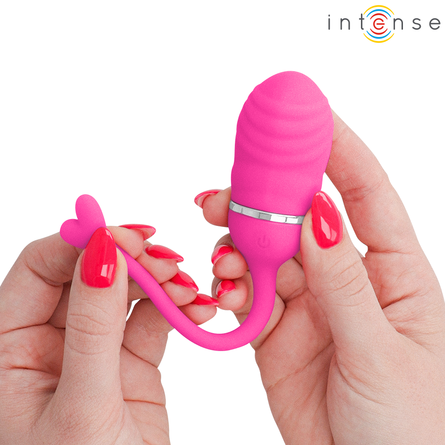 Vibrateur sookie œuf vibrant rose à télécommande – Intense