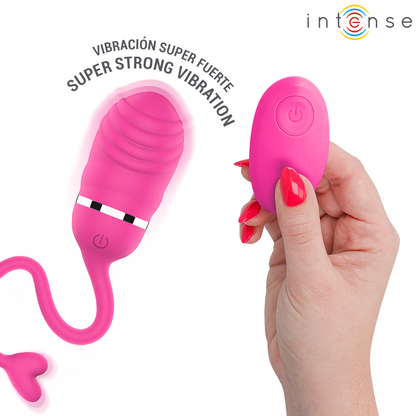 Vibrateur sookie œuf vibrant rose à télécommande – Intense