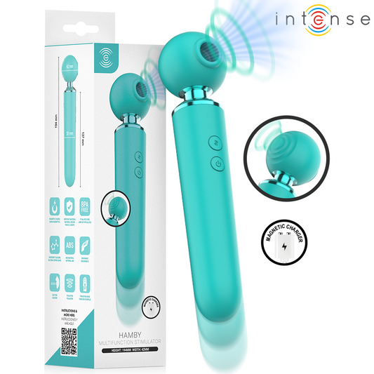 Hamby stimulateur multifonctionnel à succion et vibration – Intense