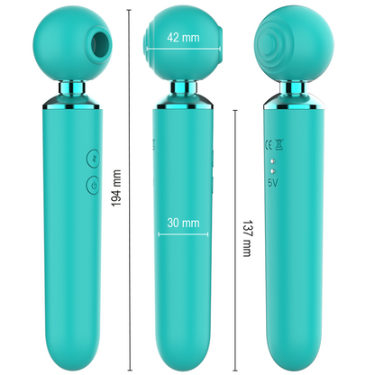Hamby stimulateur multifonctionnel à succion et vibration – Intense