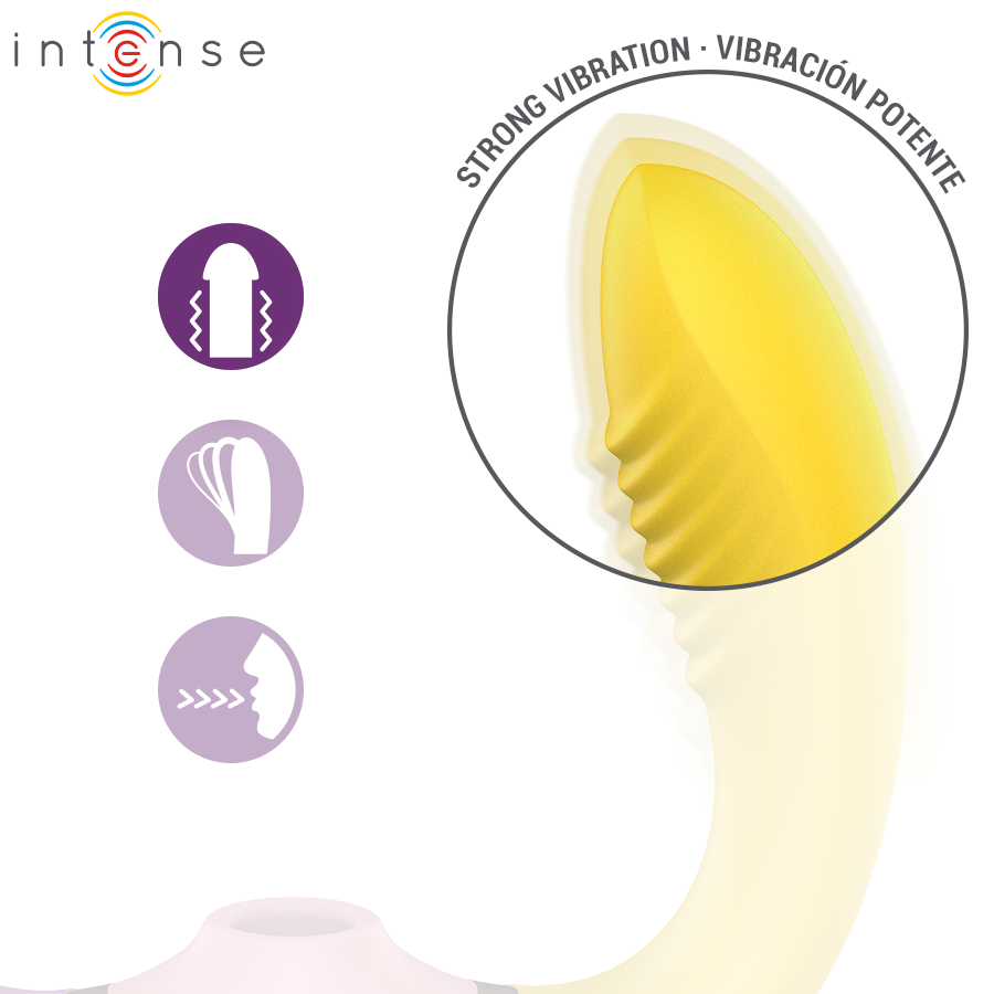 Willow stimulateur à succion et vibration 3 en 1 – Intense
