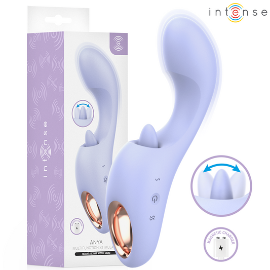 Anya stimulateur de vibrations et de mouvements multifonctionnel – Intense