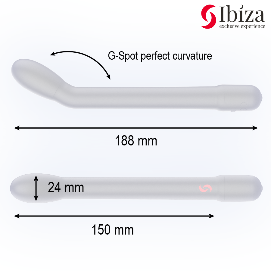 Vibrateur point g noir avec vibration – Ibiza