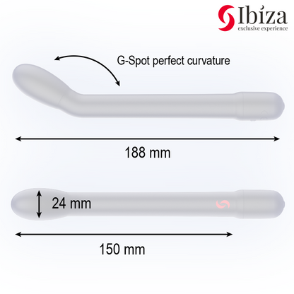 Vibrateur point g noir avec vibration – Ibiza