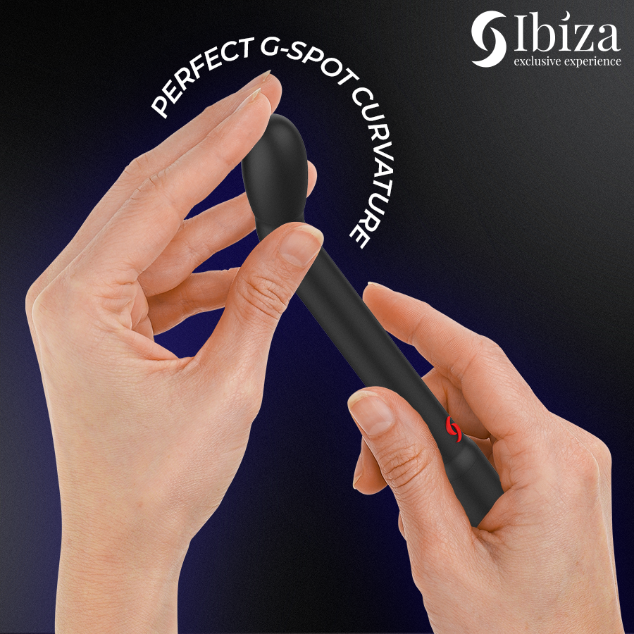 Vibrateur point g noir avec vibration – Ibiza