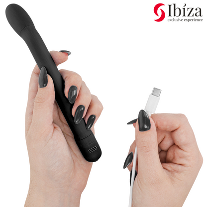 Vibrateur point g noir avec vibration – Ibiza