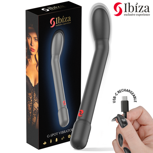 Vibrateur point g noir avec vibration – Ibiza