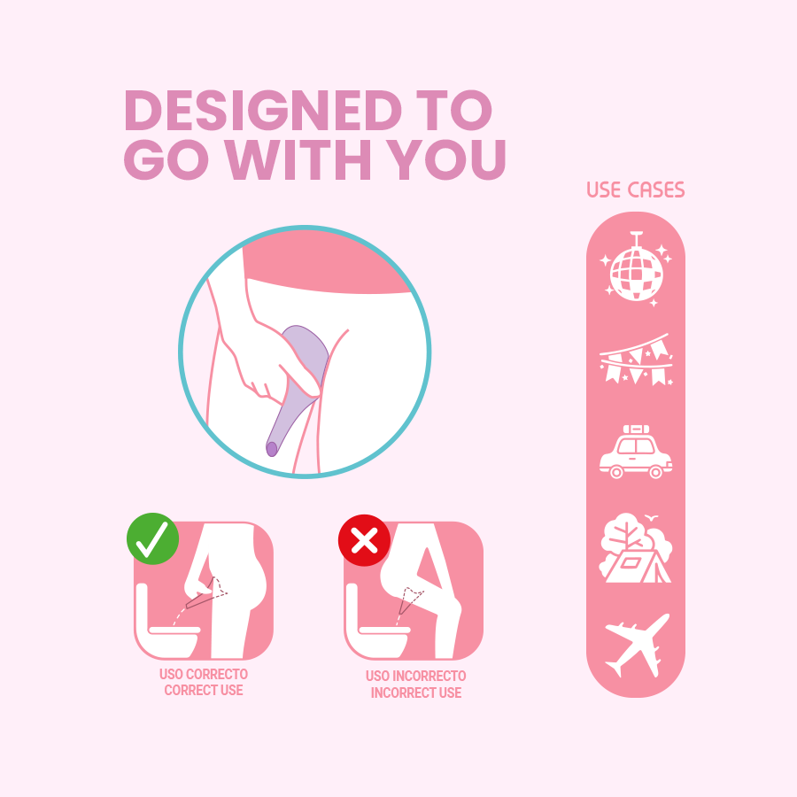 Kibi urinaire portable jetable – Intimichic