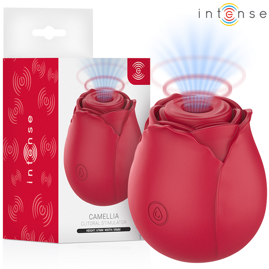 Stimulateur clitoridien camellia succion clitoriale rose par waves bordeaux – Intense