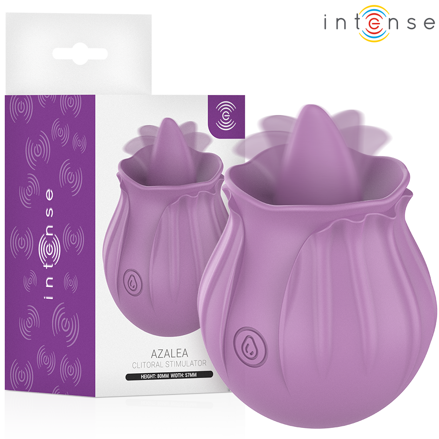 Azalea fleur stimulant clit 10 vibrations violet – Intense