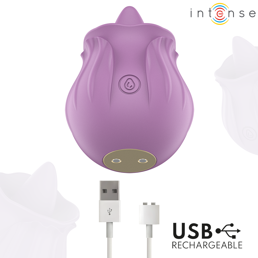 Azalea fleur stimulant clit 10 vibrations violet – Intense