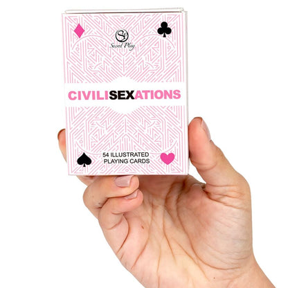 Jeu de cartes pour couples "civilisexations" – Secret Play