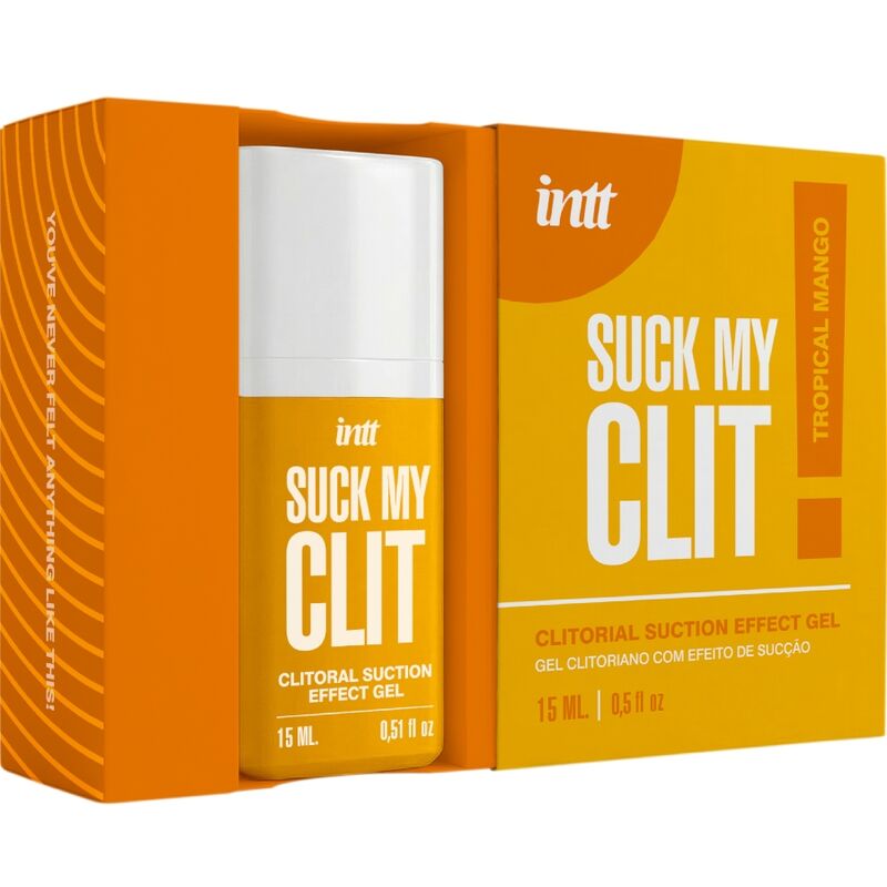 Suck my clit gel effet succion parfum mangue tropicale 15 ml – Intt