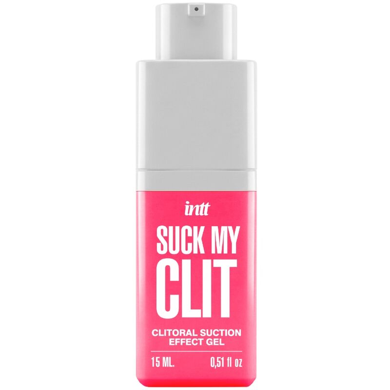 Suck my clit gel effet succion fraise sauvage 15 ml – Intt