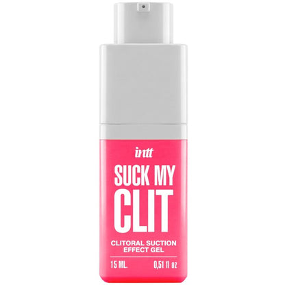 Suck my clit gel effet succion fraise sauvage 15 ml – Intt