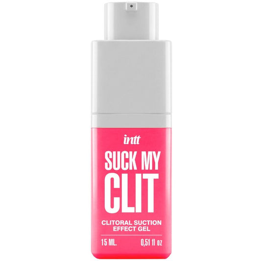 Suck my clit gel effet succion fraise sauvage 15 ml – Intt