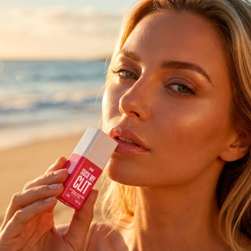 Suck my clit gel effet succion fraise sauvage 15 ml – Intt