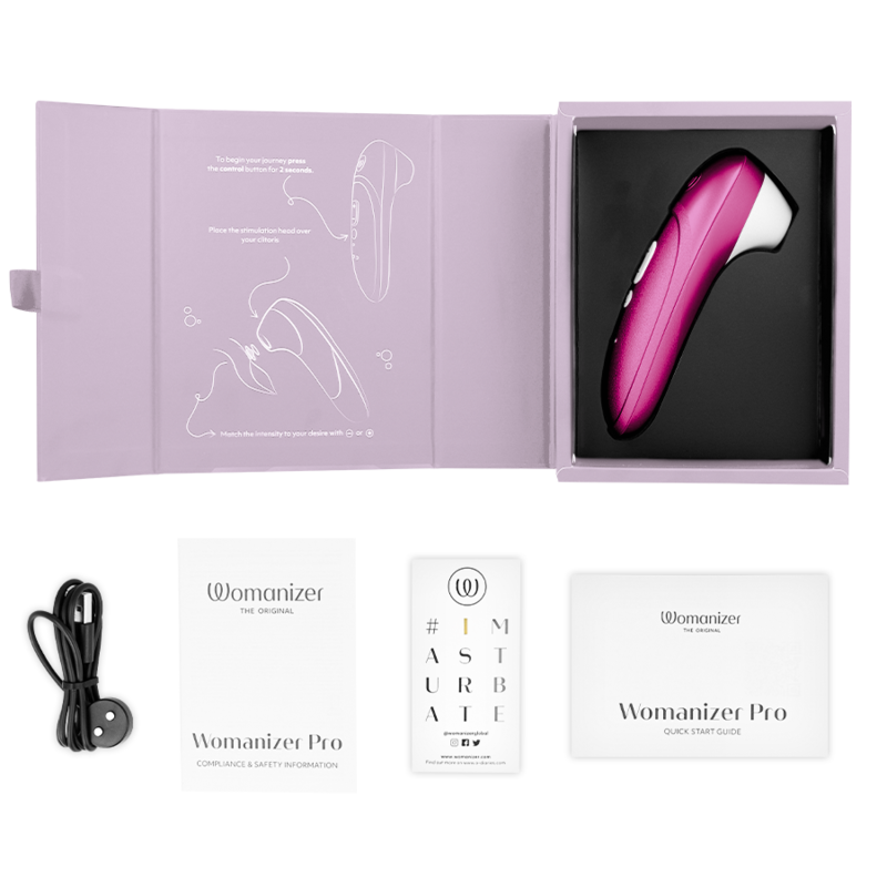 Stimulateur clitoridien stimulateur clitorial vibrant pro rose – Womanizer