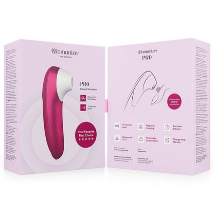 Stimulateur clitoridien stimulateur clitorial vibrant pro rose – Womanizer