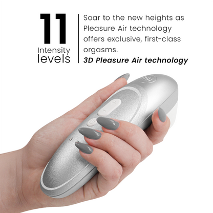 Stimulateur clitoridien stimulateur clitorial vibrant pro gris argenté – Womanizer