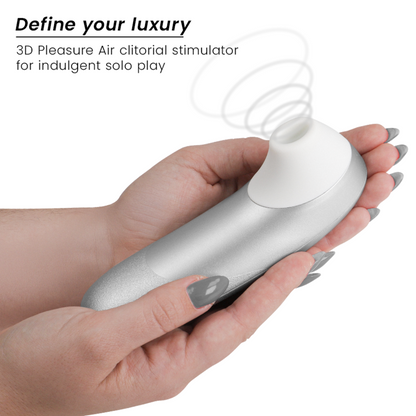 Stimulateur clitoridien stimulateur clitorial vibrant pro gris argenté – Womanizer
