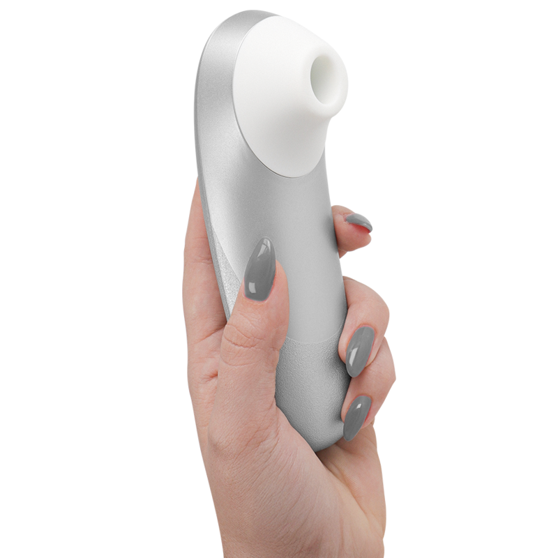 Stimulateur clitoridien stimulateur clitorial vibrant pro gris argenté – Womanizer