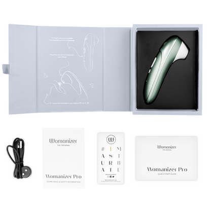 Stimulateur clitoridien stimulateur clitorial pro vibrant vert sauge – Womanizer